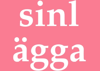 Synonym sinlägga