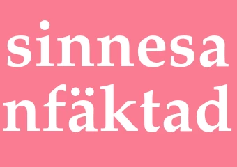 Synonym sinnesanfäktad