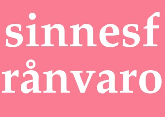 Synonym sinnesfrånvaro