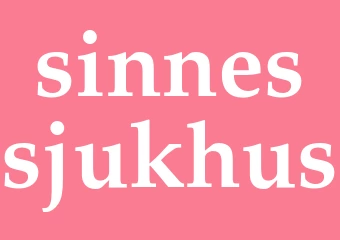 Synonym sinnessjukhus