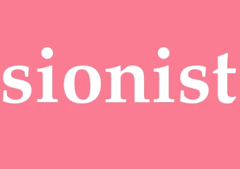 Synonym sionist