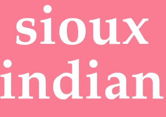 Synonym siouxindian