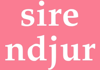 Synonym sirendjur