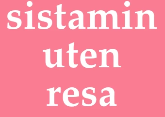 Synonym sistaminuten-resa