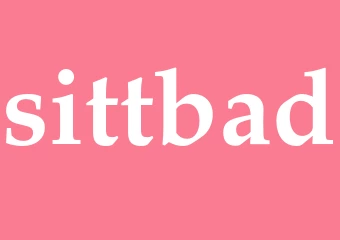 Synonym sittbad