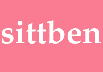 Synonym sittben