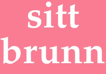 Synonym sittbrunn
