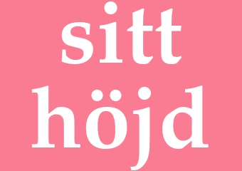 Synonym sitthöjd