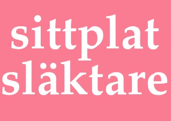 Synonym sittplatsläktare