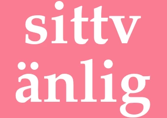 Synonym sittvänlig