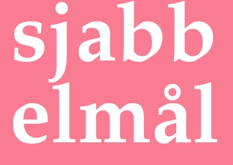 Synonym sjabbelmål