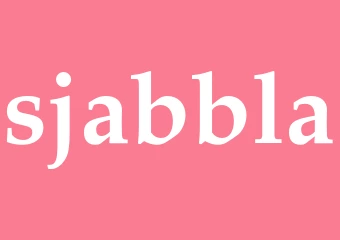 Synonym sjabbla