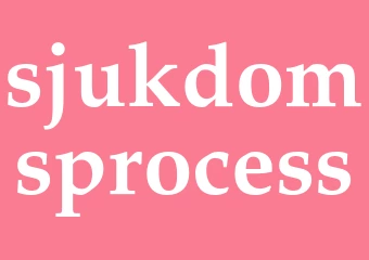 Synonym sjukdomsprocess