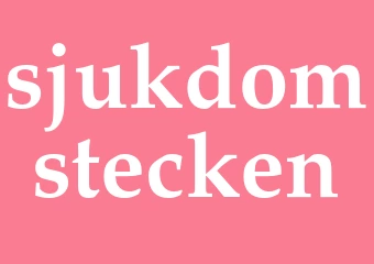Synonym sjukdomstecken