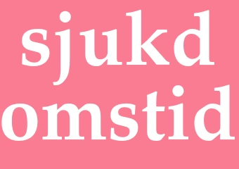 Synonym sjukdomstid