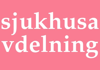 Synonym sjukhusavdelning