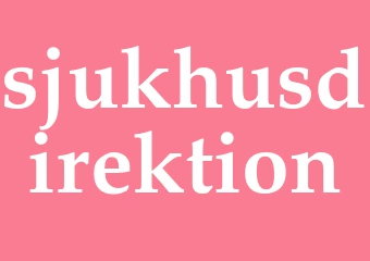 Synonym sjukhusdirektion