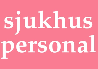 Synonym sjukhuspersonal