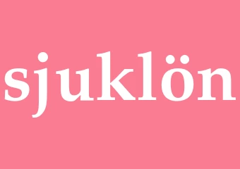 Synonym sjuklön