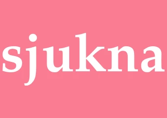 Synonym sjukna