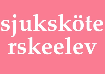 Synonym sjuksköterskeelev
