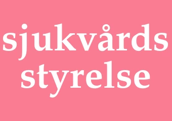 Synonym sjukvårdsstyrelse