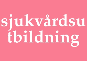 Synonym sjukvårdsutbildning