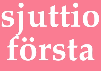 Synonym sjuttioförsta