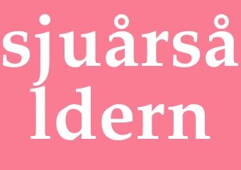 Synonym sjuårsåldern