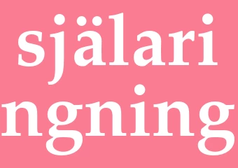 Synonym själaringning