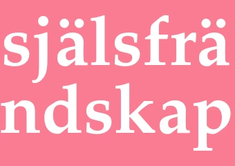 Synonym själsfrändskap
