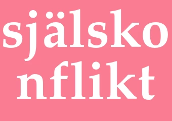 Synonym själskonflikt