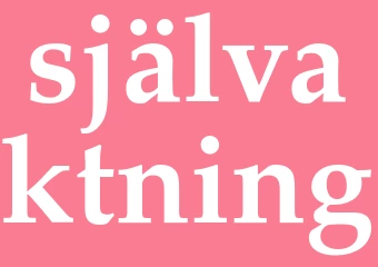 Synonym självaktning