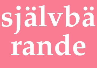Synonym självbärande