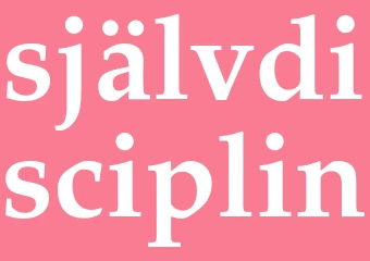 Synonym självdisciplin