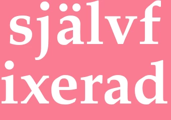 Synonym självfixerad