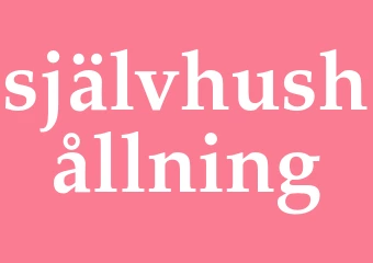 Synonym självhushållning