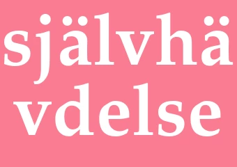 Synonym självhävdelse
