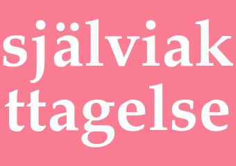 Synonym själviakttagelse