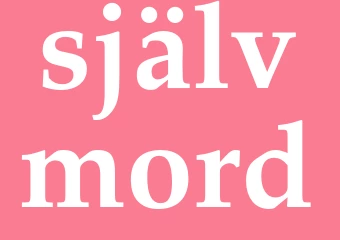 Synonym självmord