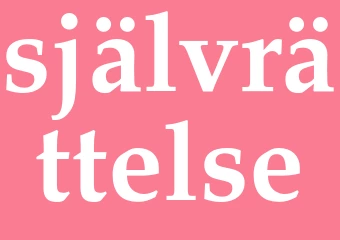 Synonym självrättelse