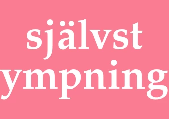 Synonym självstympning