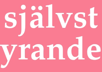 Synonym självstyrande