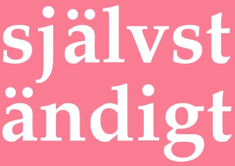 Synonym självständigt