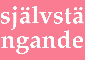 Synonym självstängande