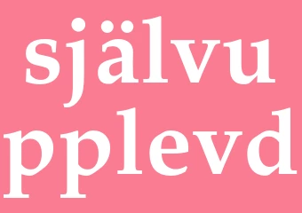 Synonym självupplevd