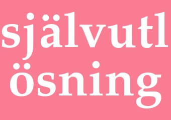 Synonym självutlösning
