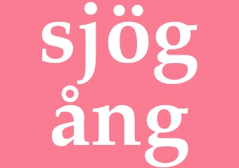 Synonym sjögång
