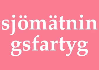 Synonym sjömätningsfartyg