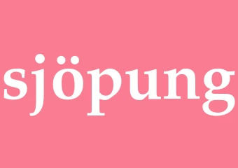 Synonym sjöpung